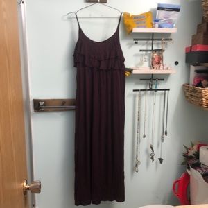 👑 2/$40 👑 Plum purple maxi dress